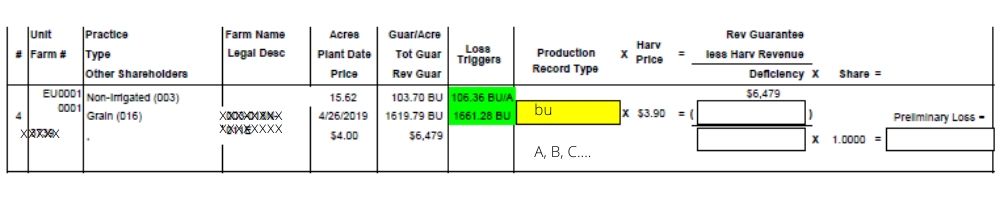 2019 Example REPORT 2019 PRODUCTION - Midplains Ag